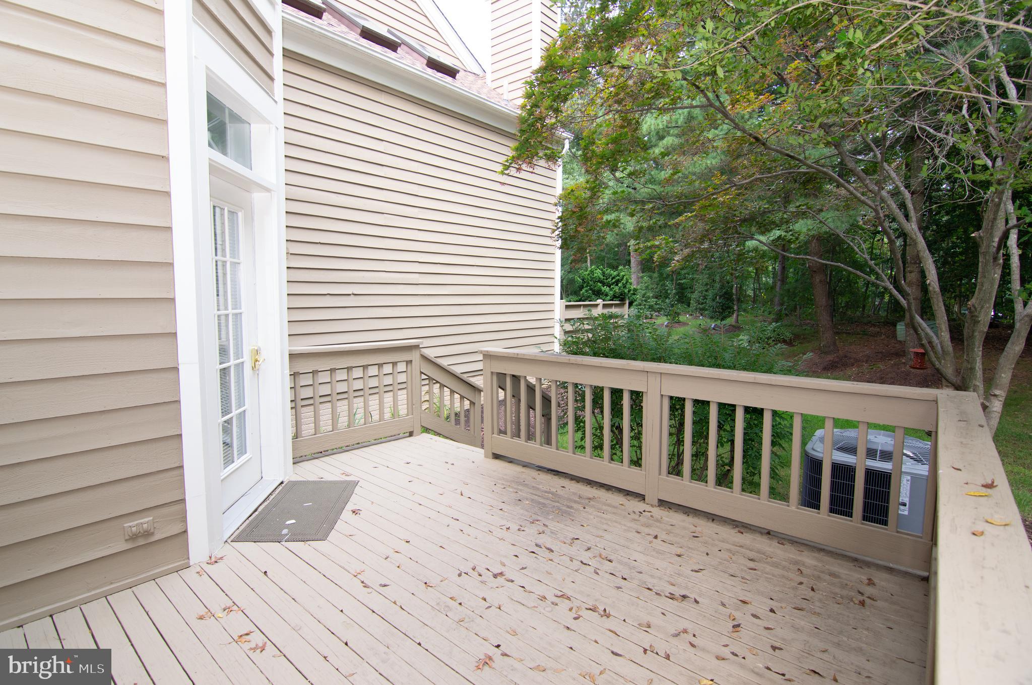 11415 Hollow Timber Way Reston, VA 20194 - Photo 21 of 50 Rear Deck off Living Room