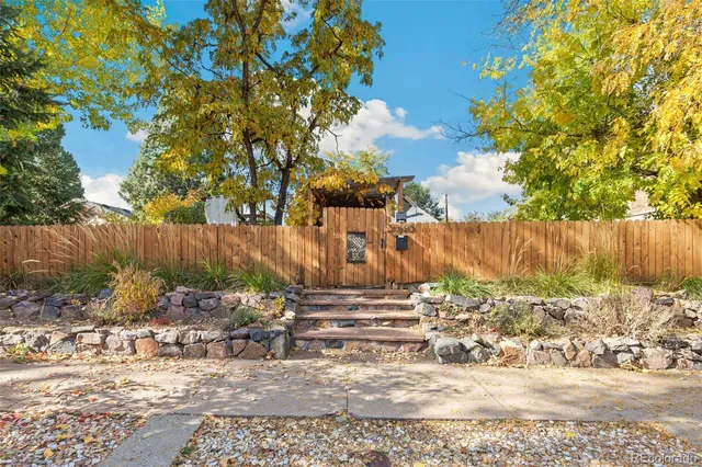 a view of a sign board