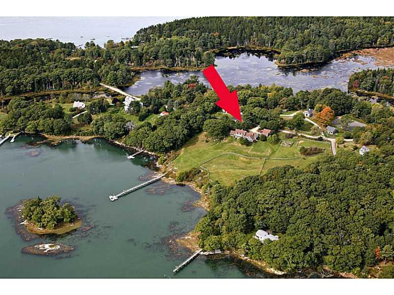 60 Kimballtown Road Boothbay, ME 04571 - Photo 2 of 35 Aerial View. Plenty of room to roam...