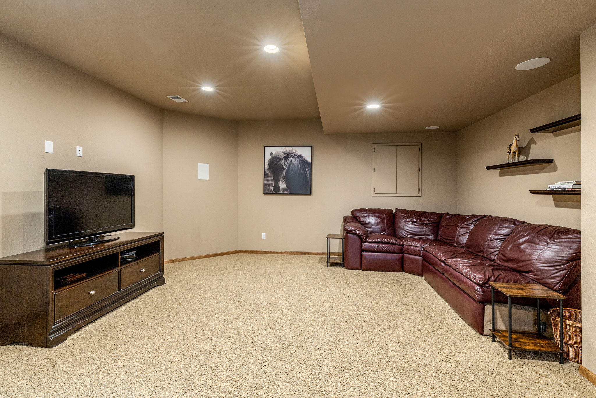 1260 4 Winds Way Hartland, WI 53029 - Photo 67 of 79 Lower Level Theater Room