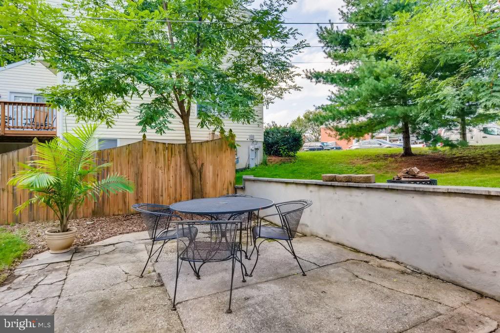 8126 Dalesford Road Baltimore, MD 21234 - Photo 23 of 26 Back patio on corner lot