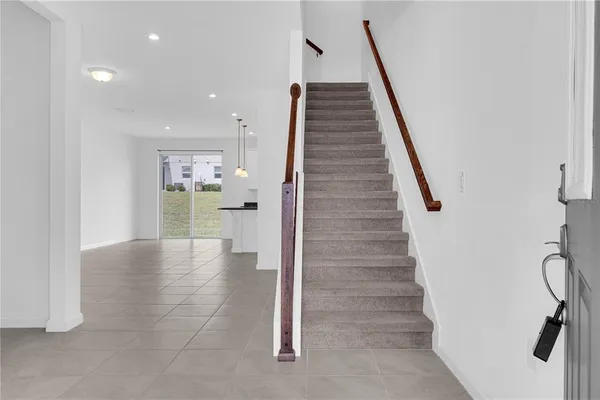 a view of entryway and hall