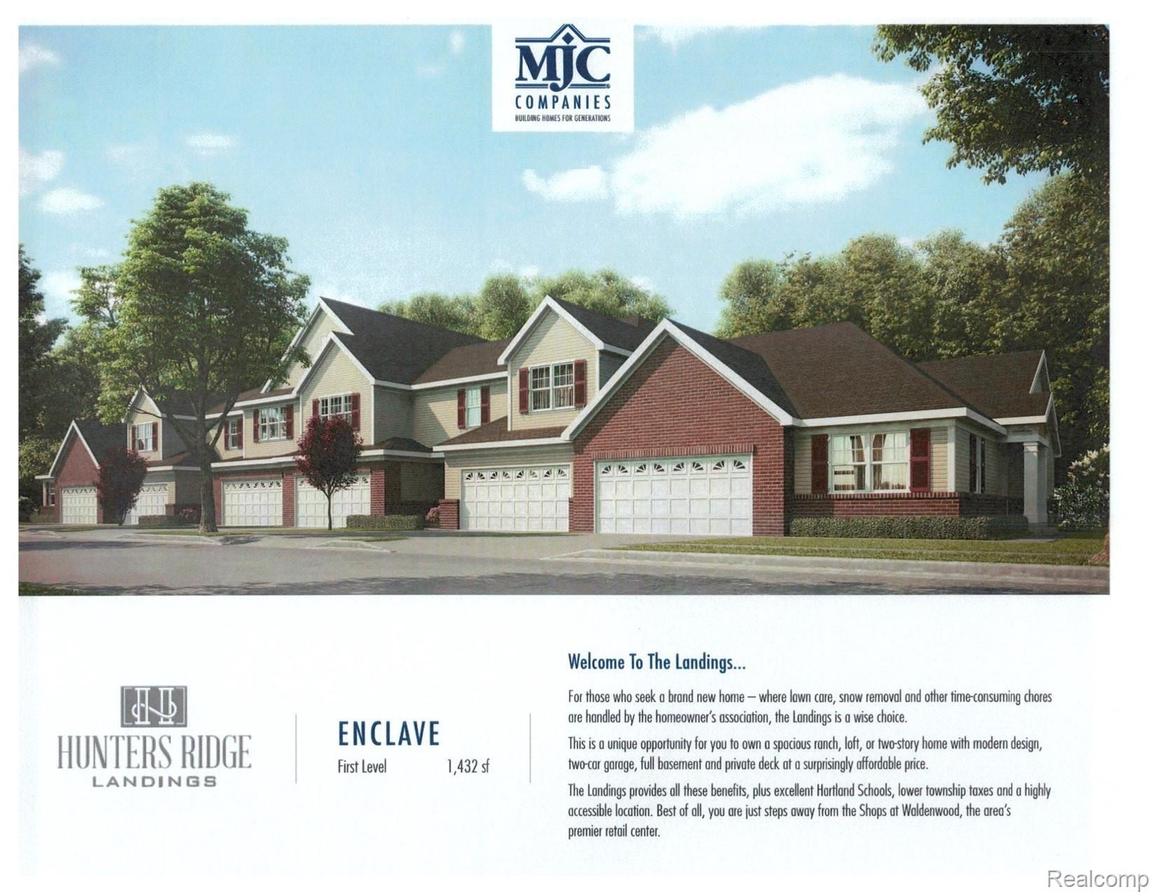 9975 Ridge Run Street, Unit 84 Howell, MI 48855 - Photo 1 of 3 The Enclave at Hunter's Ridge Landings of Hartland