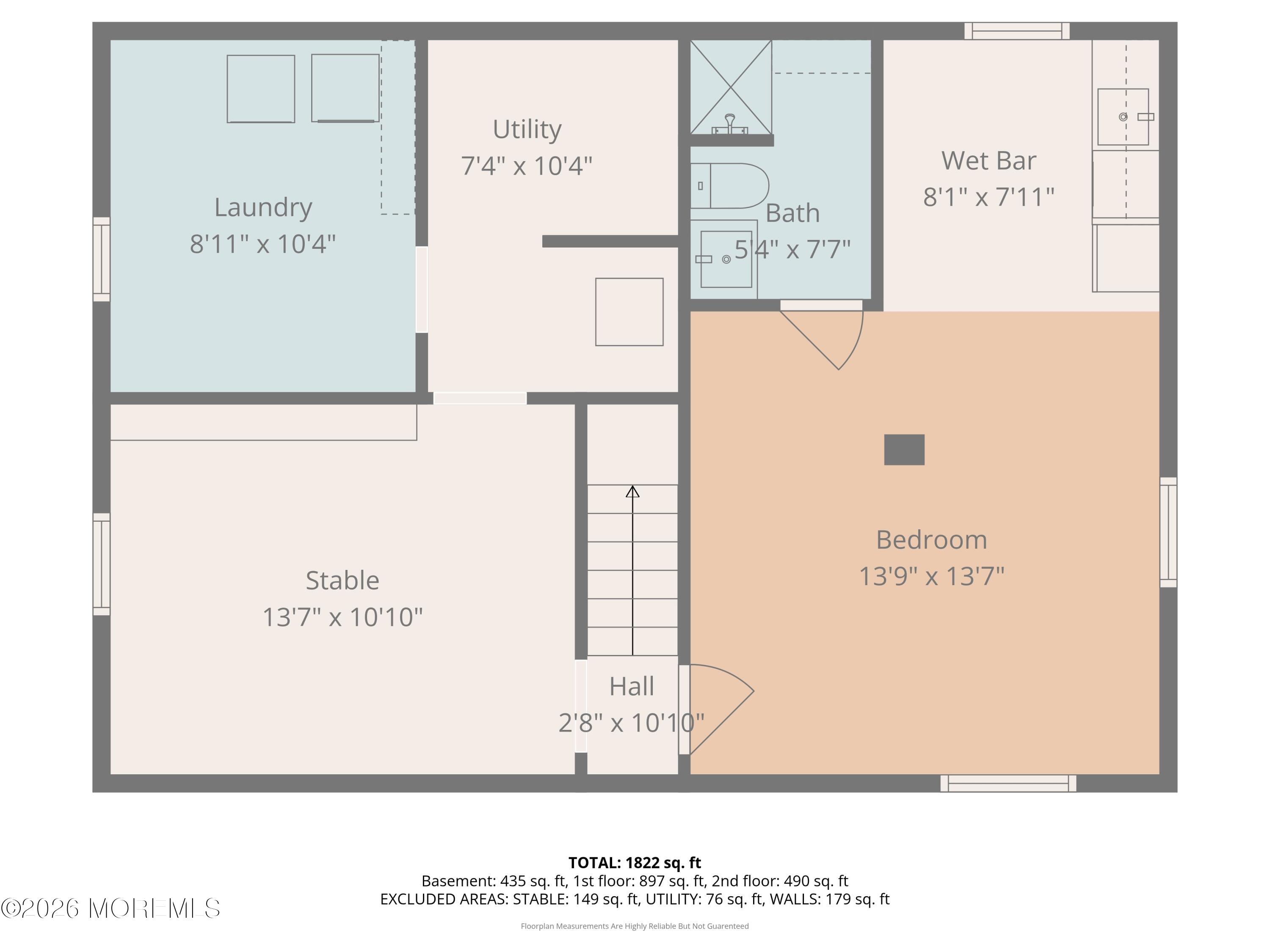 119 Maple Street Toms River, NJ 08753 - Photo 58 of 61 2D Floor Plan for 119 Maple Street