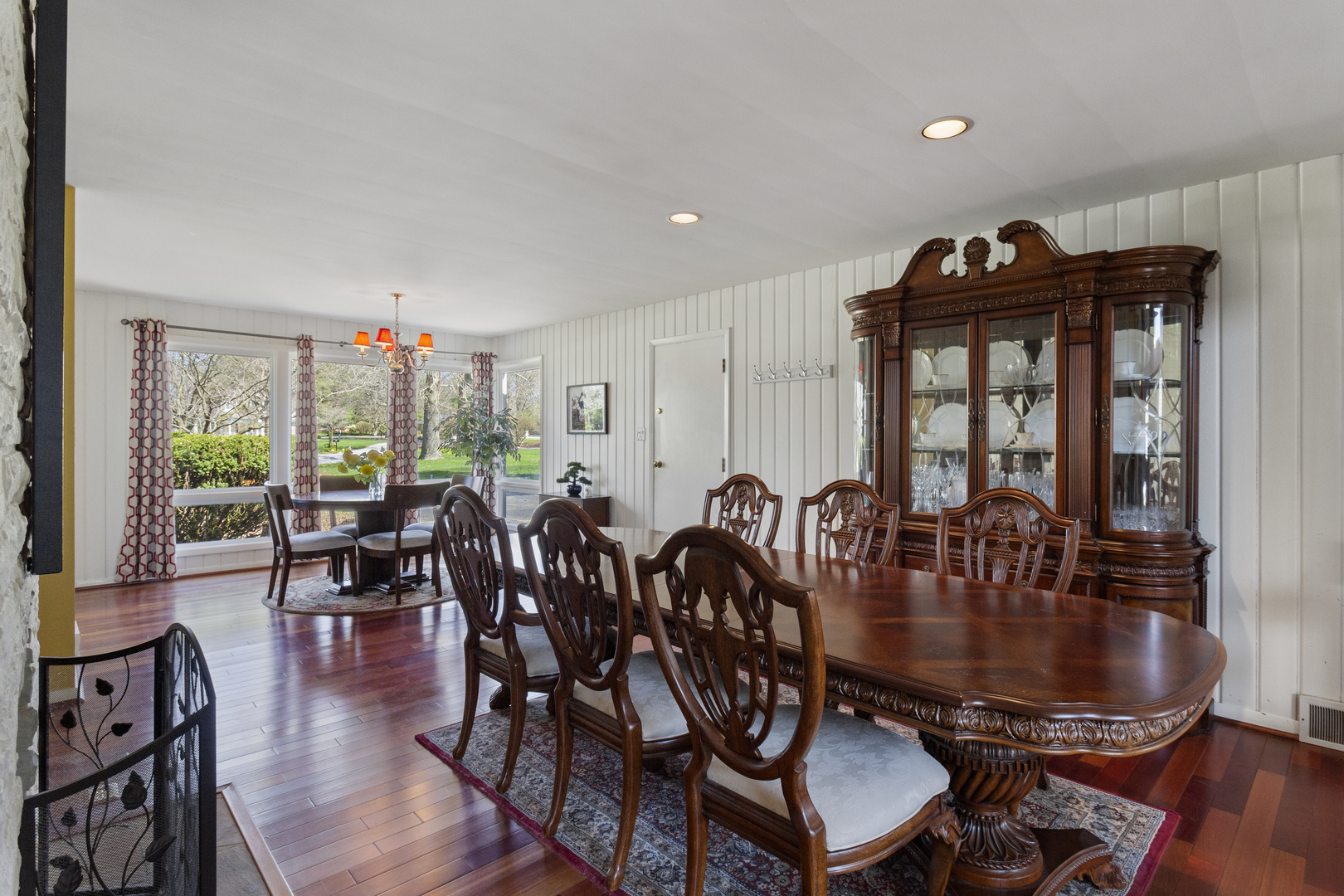 45 Greencroft Drive Champaign, IL 61821 - Photo 9 of 26 a view of a dining room with furniture window and wooden floor