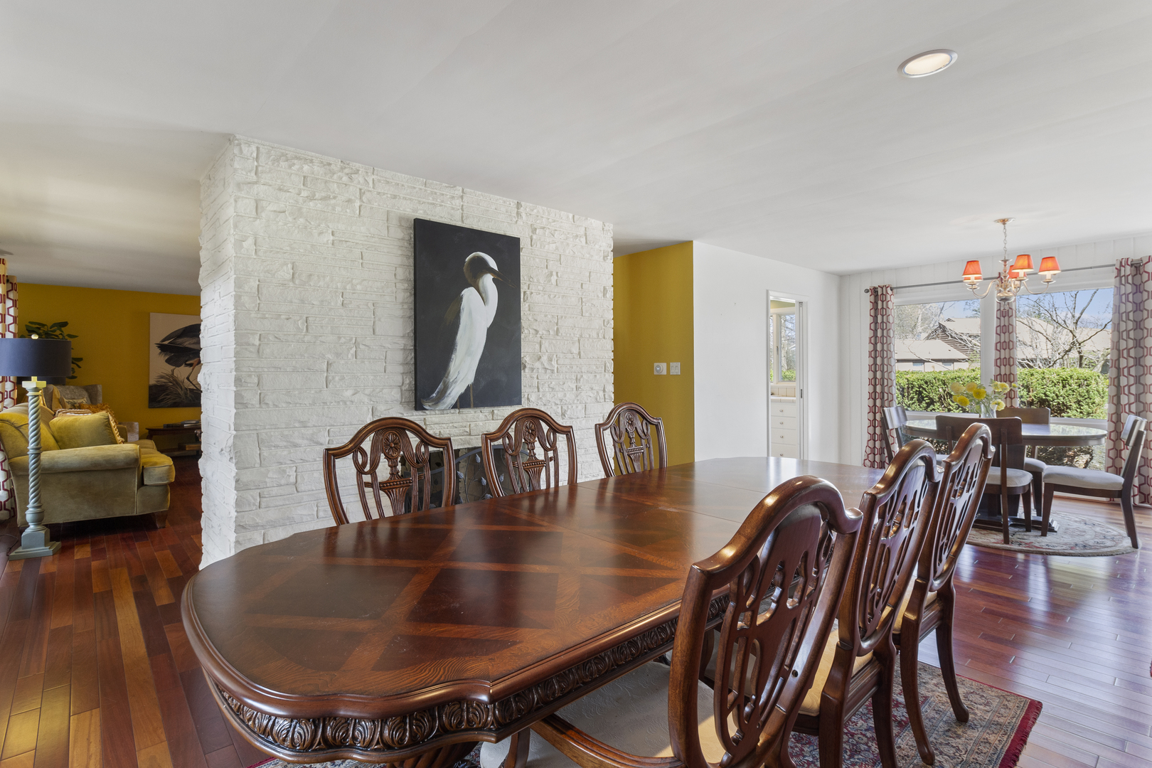 45 Greencroft Drive Champaign, IL 61821 - Photo 10 of 26 a dining room with furniture window and wooden floor