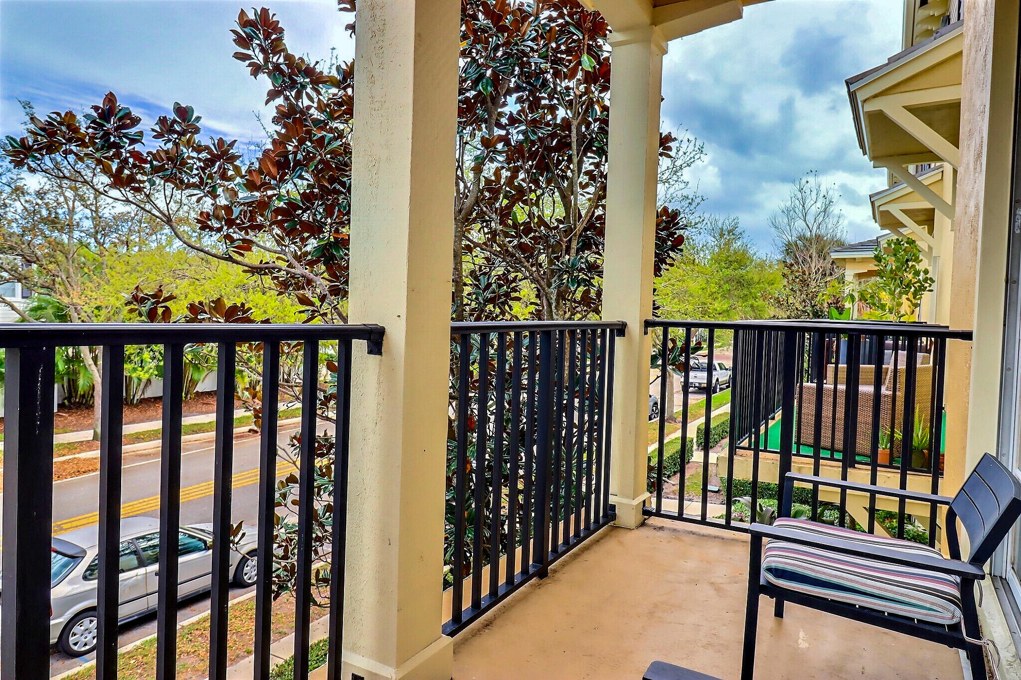 216 Quarry Knoll Way Jupiter, FL 33458 - Photo 15 of 23 a balcony with a swing