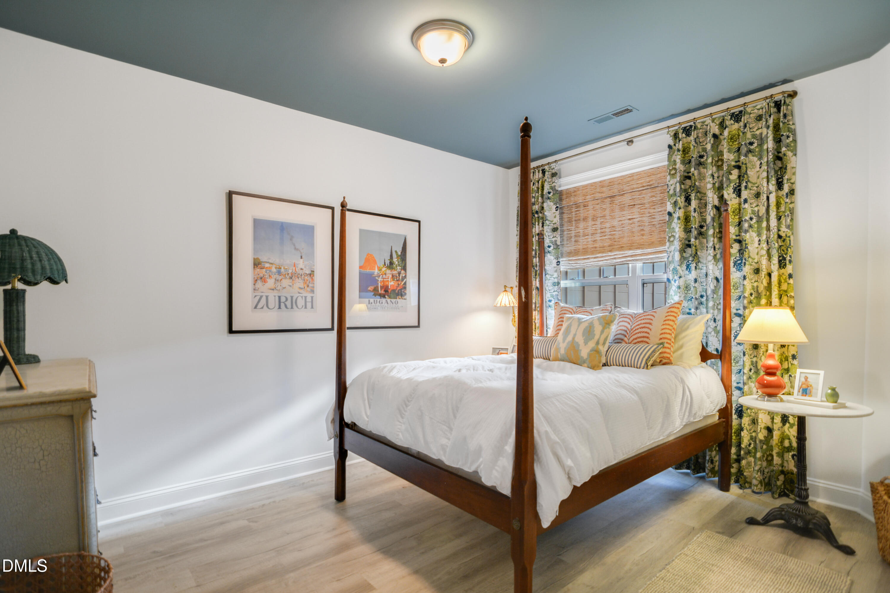 2408 Noble Road Raleigh, NC 27608 - Photo 20 of 25 a bedroom with a bed and window