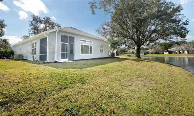 a view of a city with lake view