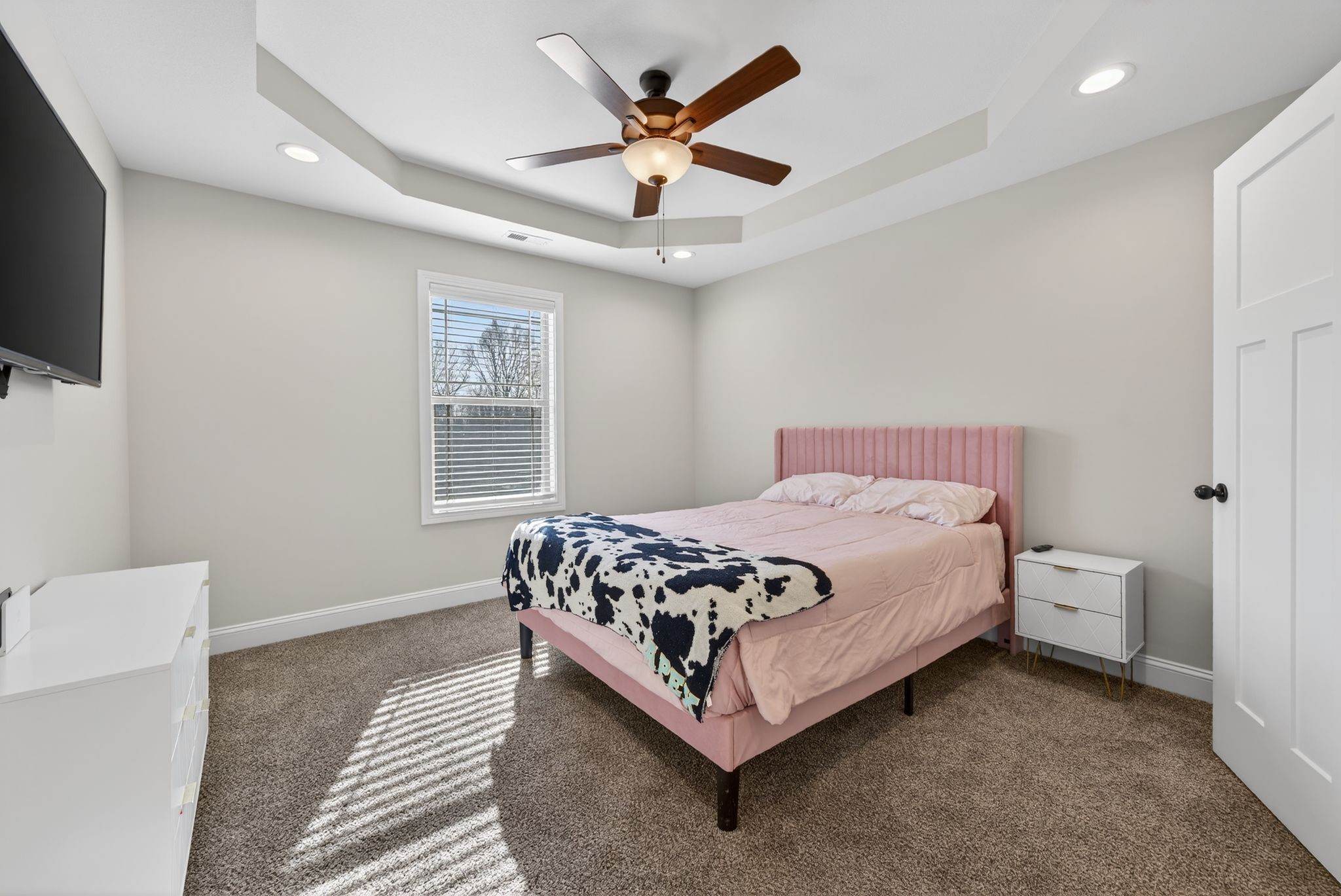 308 Young Lane Pleasant View, TN 37146 - Photo 16 of 18 a bedroom with a bed rug and window