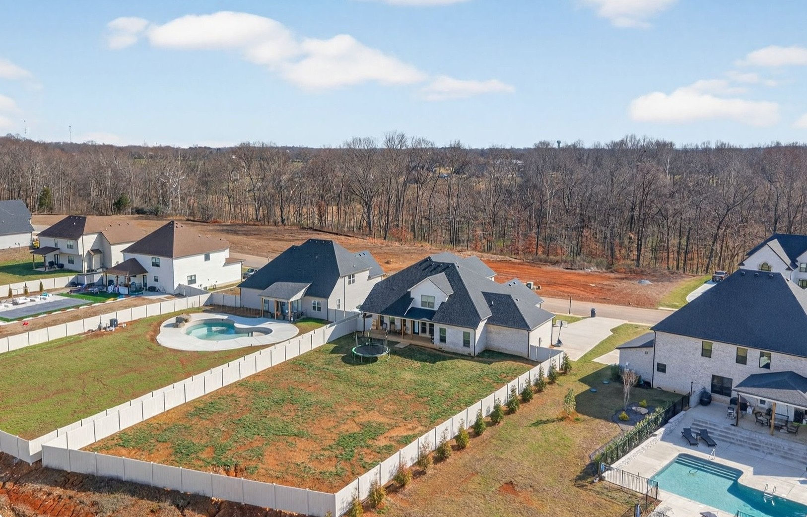 308 Young Lane Pleasant View, TN 37146 - Photo 4 of 18 an aerial view of a house