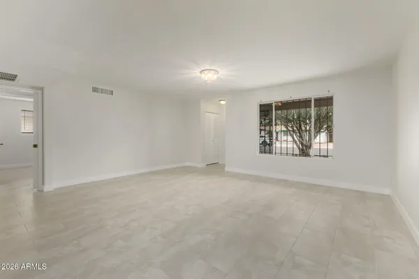 a view of empty room with window