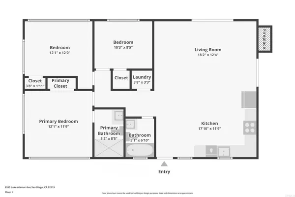 $4,000 | Undisclosed Address, San Diego, CA 92119