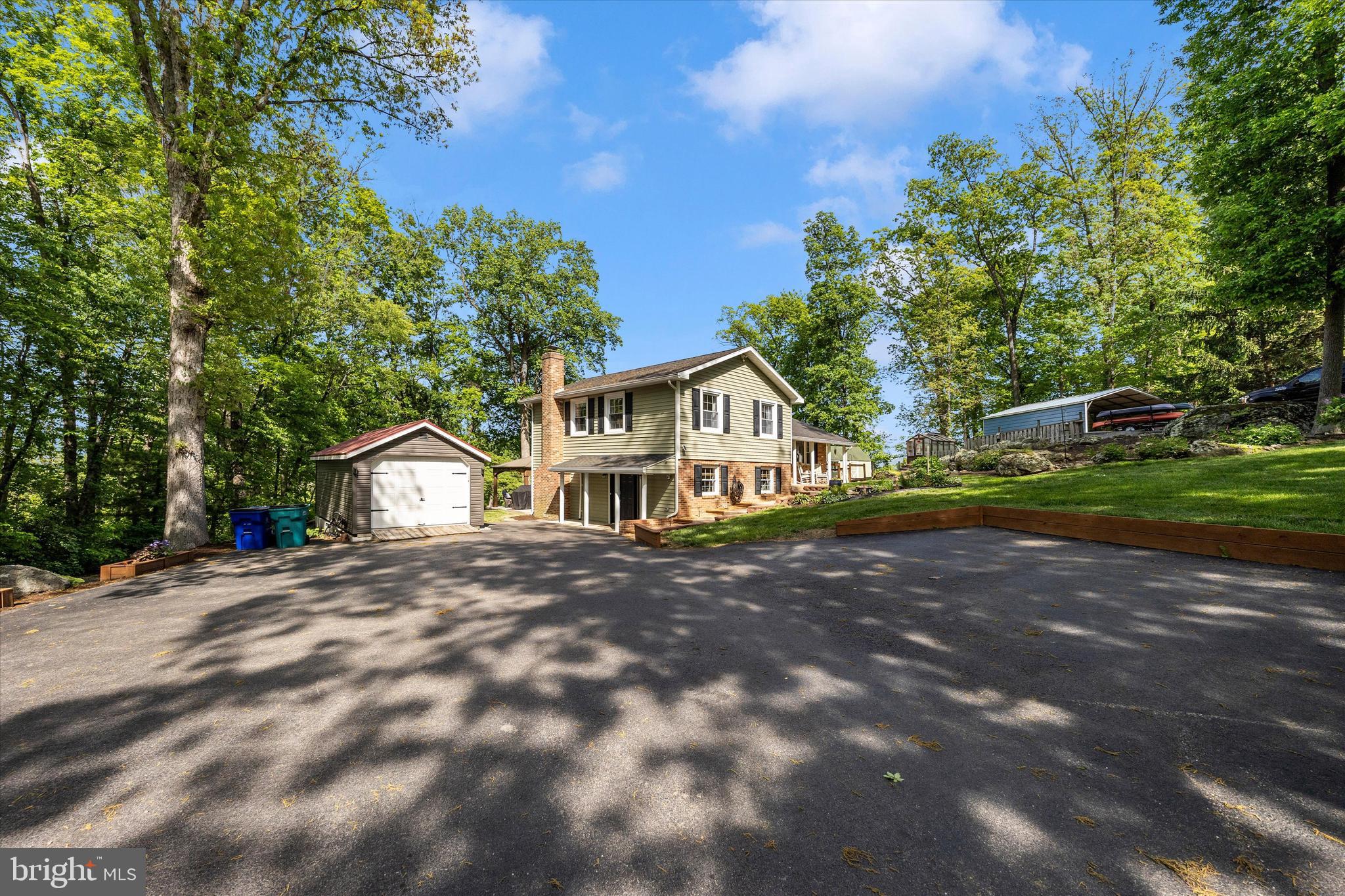9907 Mt Tabor Road Myersville, MD 21773 - Photo 42 of 57 Side View- Abundance of Parking