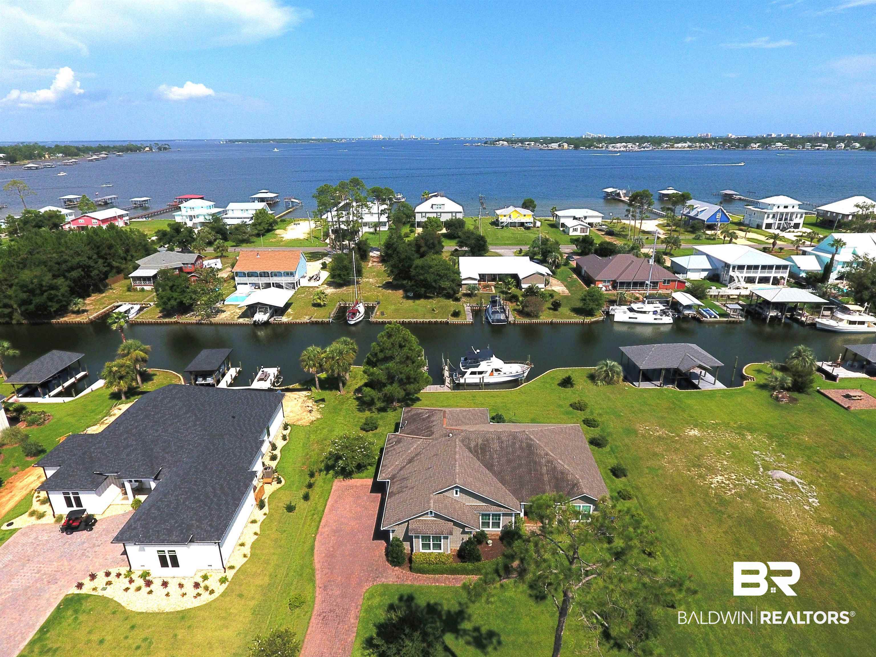 6426 East Quarry Drive Elberta, AL 36530 - Photo 18 of 19 Bird's eye view featuring a water view