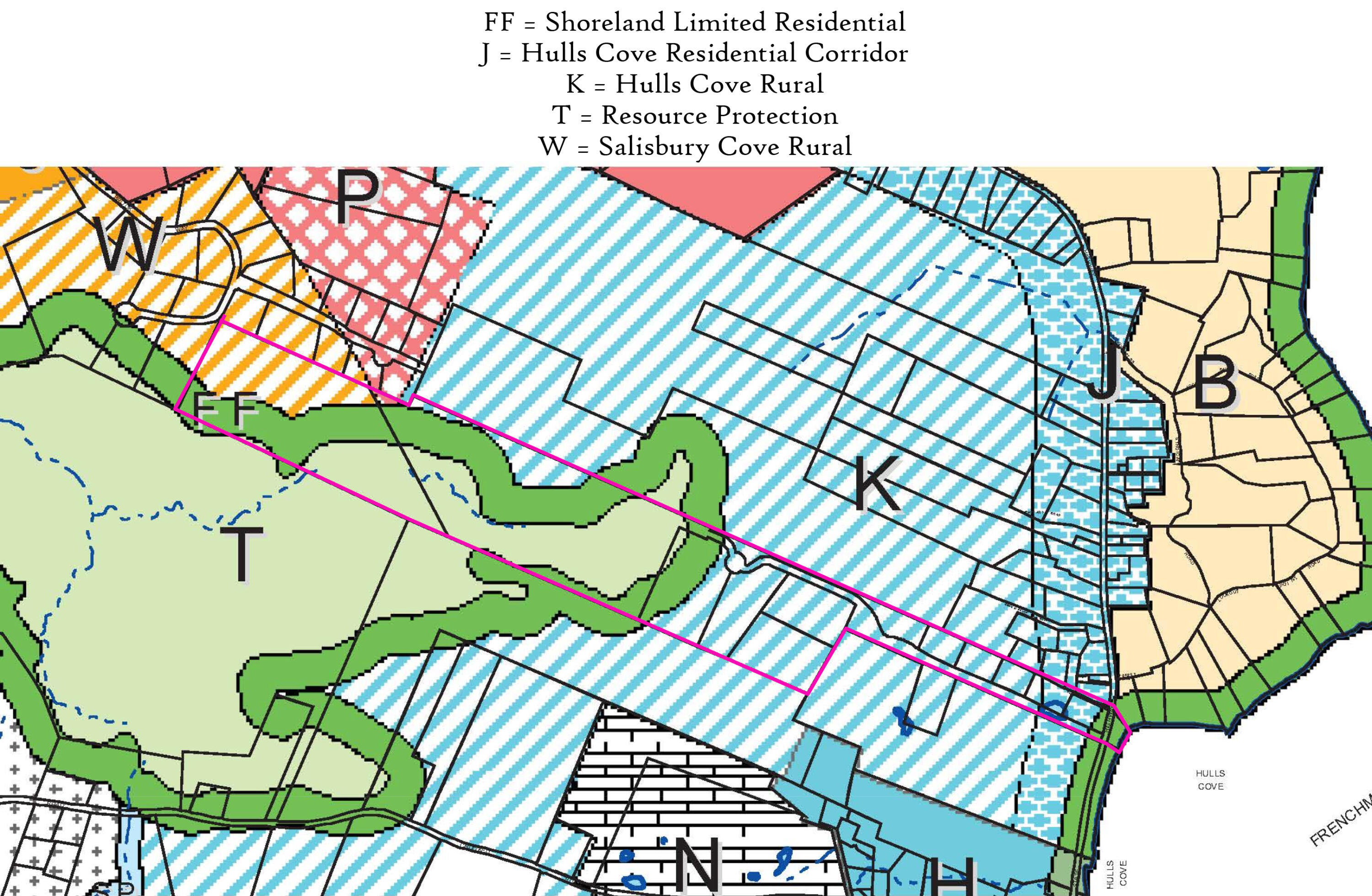 18 Hamor Lane Bar Harbor, ME 04609 - Photo 103 of 103 85 acres on Zoning Maps ~ Harbor Lights,