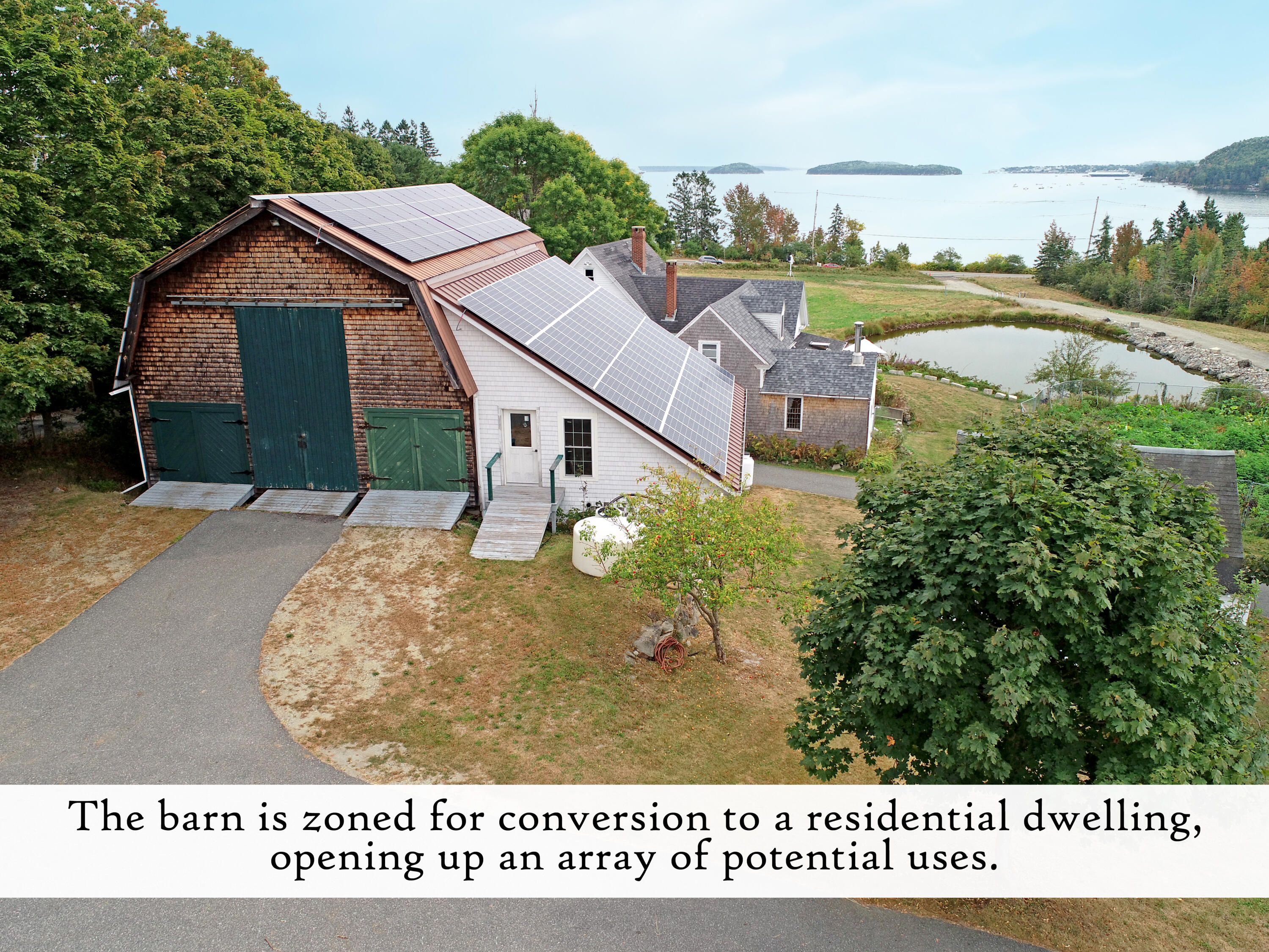 18 Hamor Lane Bar Harbor, ME 04609 - Photo 47 of 103 Barn Exterior (2), label