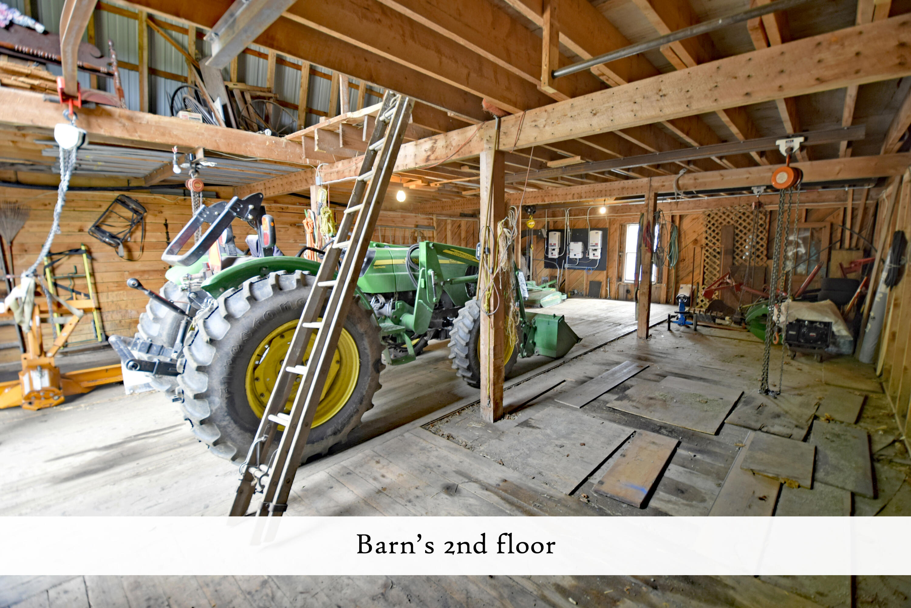 18 Hamor Lane Bar Harbor, ME 04609 - Photo 48 of 103 Barn Interior (6), label