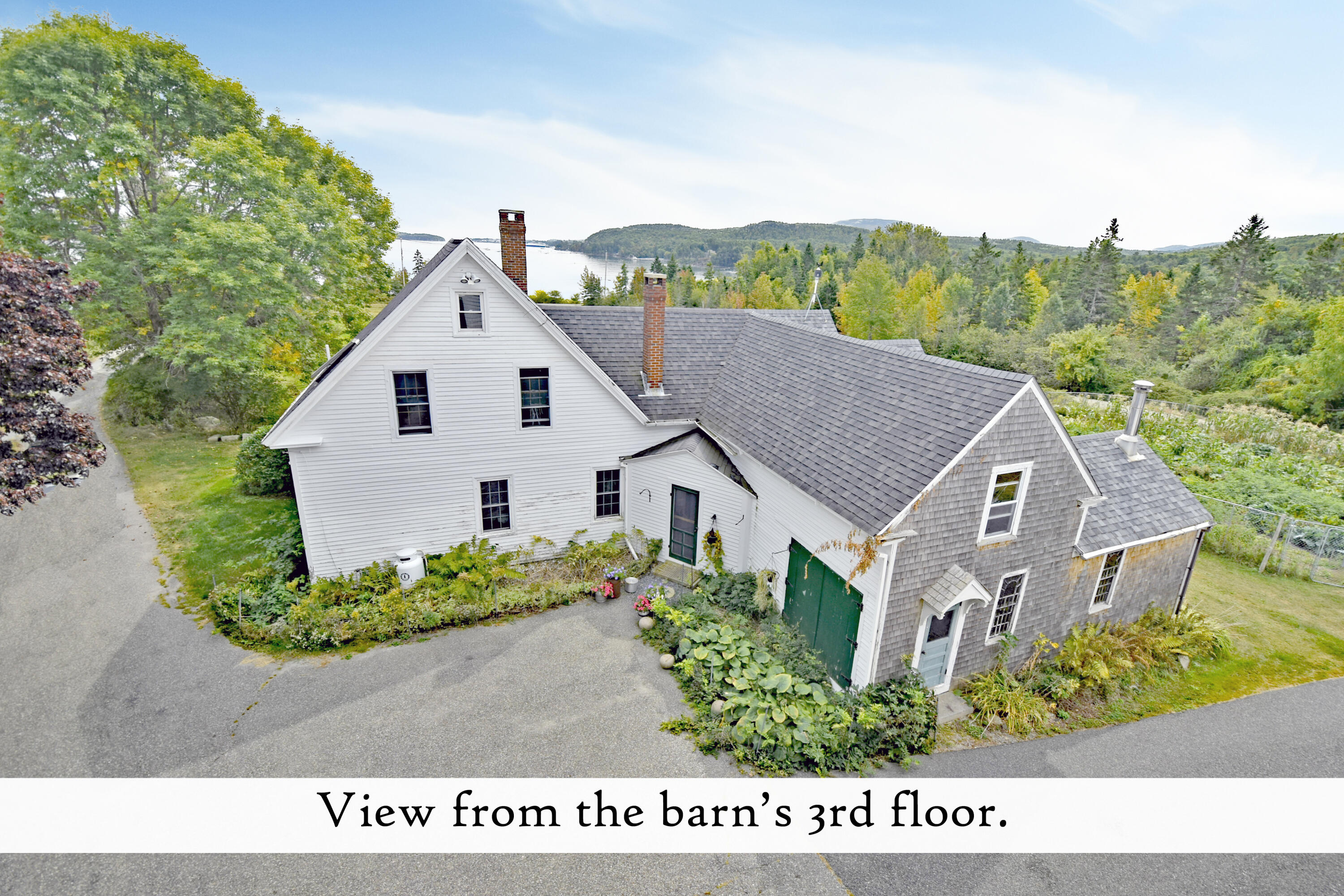 18 Hamor Lane Bar Harbor, ME 04609 - Photo 52 of 103 Barn 3rd floor view, label
