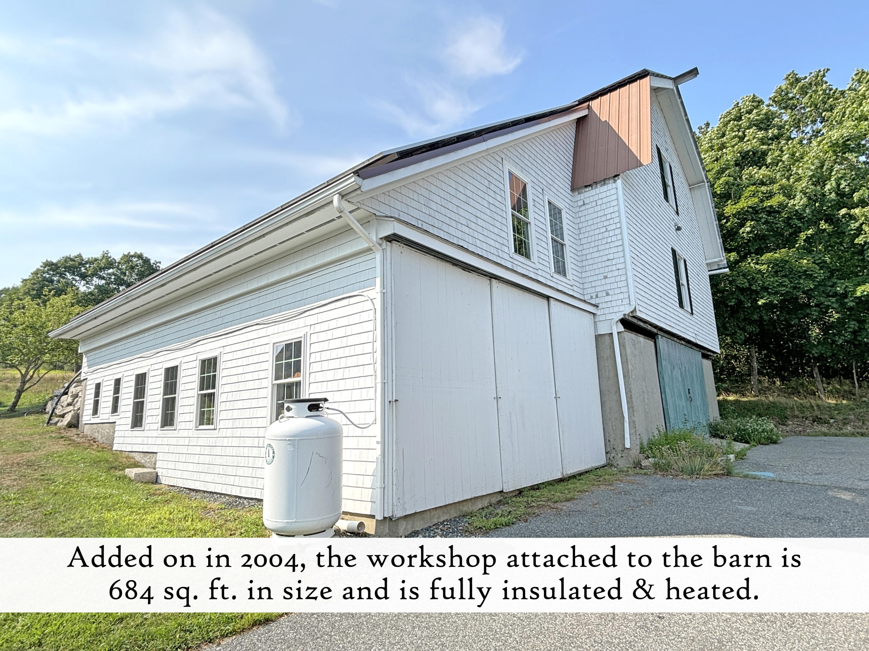 18 Hamor Lane Bar Harbor, ME 04609 - Photo 53 of 103 Barn Exterior (8), label