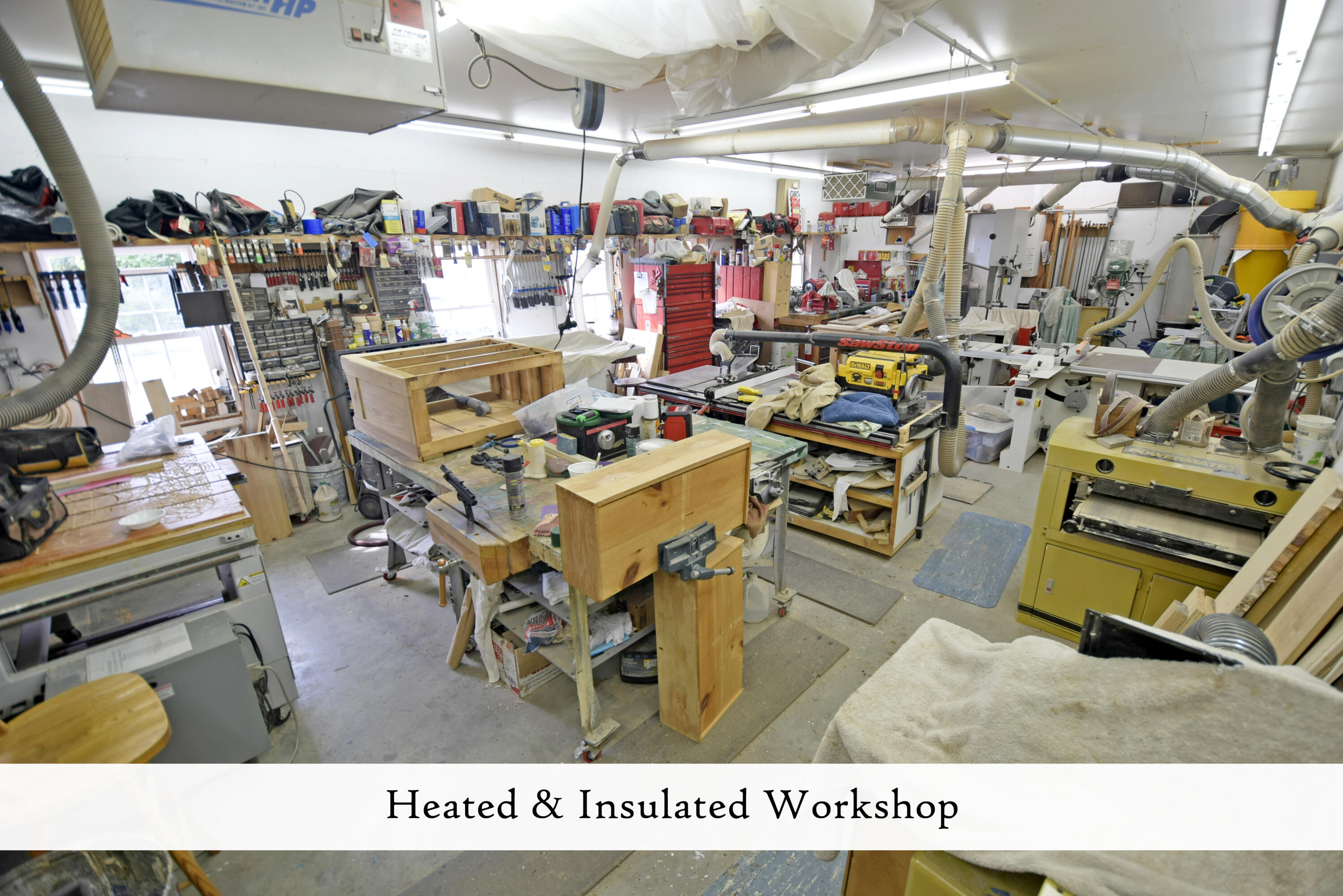 18 Hamor Lane Bar Harbor, ME 04609 - Photo 54 of 103 Workshop Interior (2), label