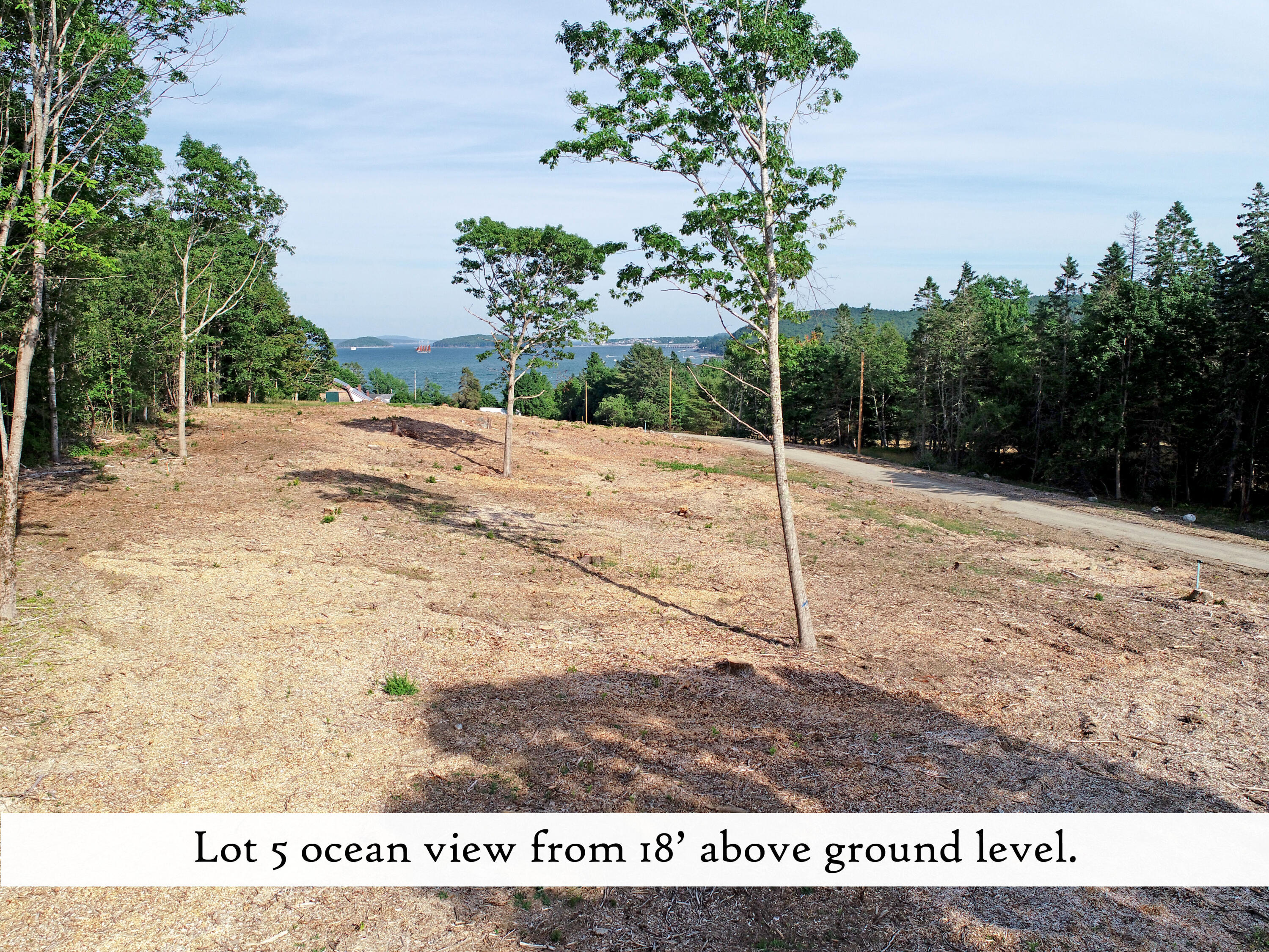 18 Hamor Lane Bar Harbor, ME 04609 - Photo 83 of 103 Lot 5 18' view (1), label