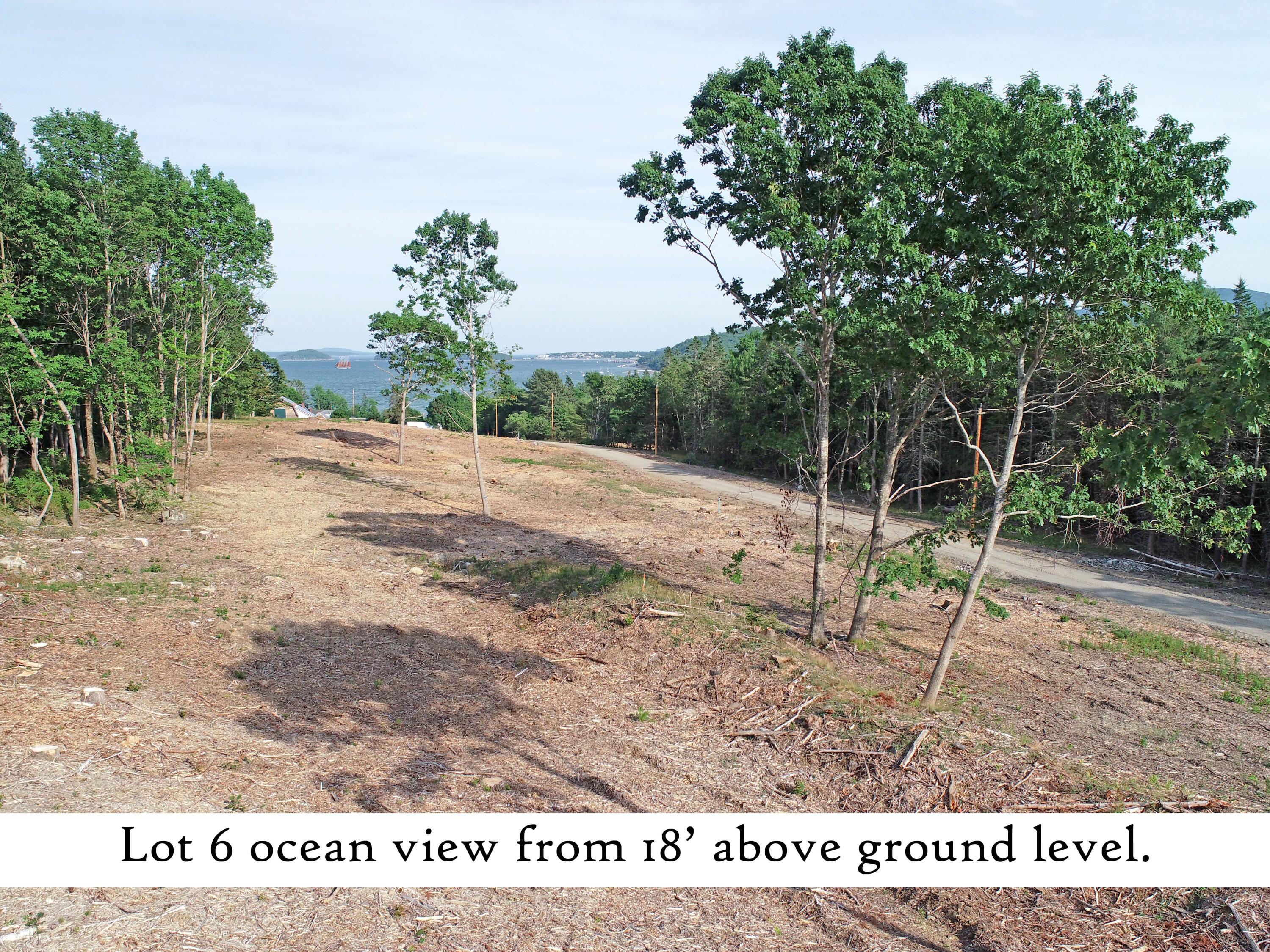 18 Hamor Lane Bar Harbor, ME 04609 - Photo 85 of 103 Lot 6 18' view (1), label