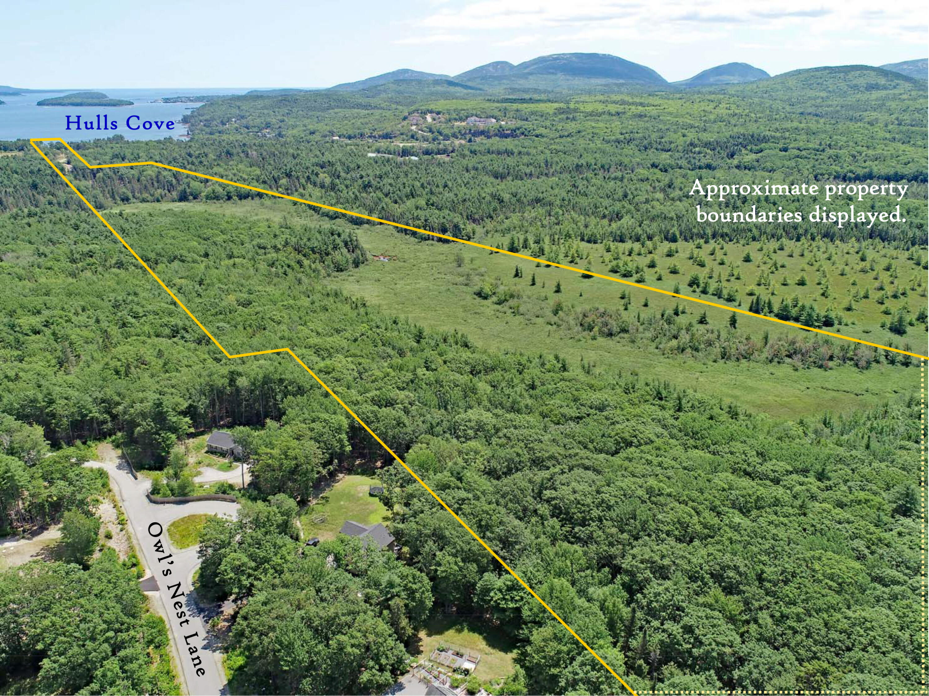 18 Hamor Lane Bar Harbor, ME 04609 - Photo 10 of 103 Aerial 1 85 acres