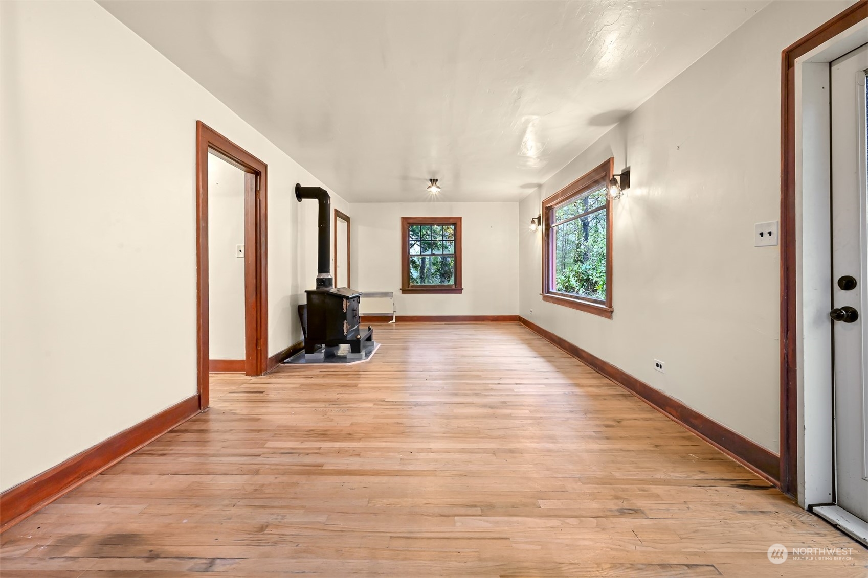 4144 Rural Avenue Bellingham, WA 98226 - Photo 5 of 26 a view of empty room with wooden floor and fan