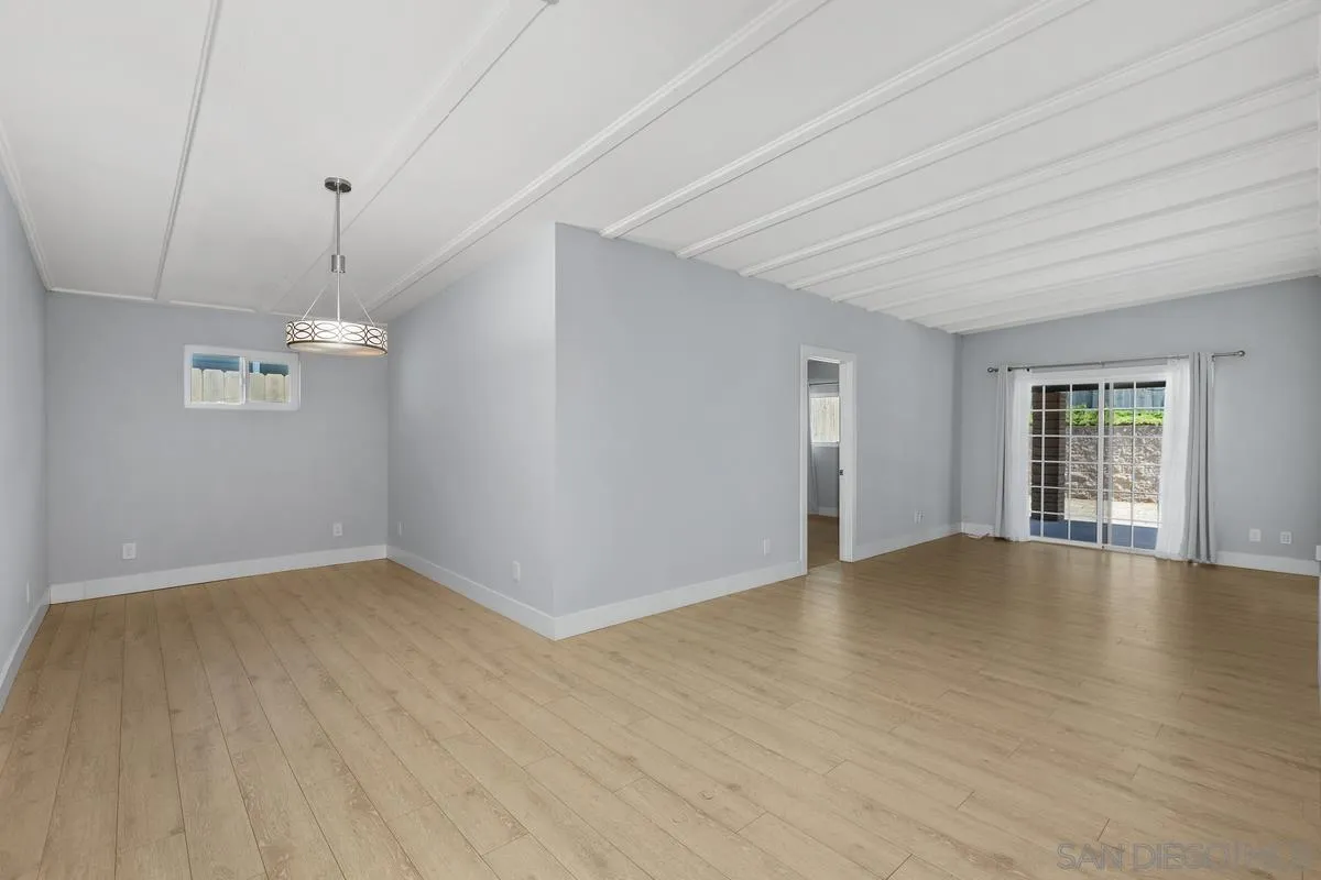 9956 Via Debbie Santee, CA 92071 - Photo 14 of 30 wooden floor in an empty room with a window