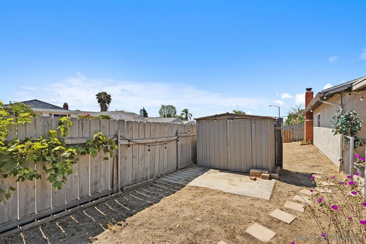 9956 Via Debbie Santee, CA 92071 - Photo 28 of 30 a view of a house with wooden fence