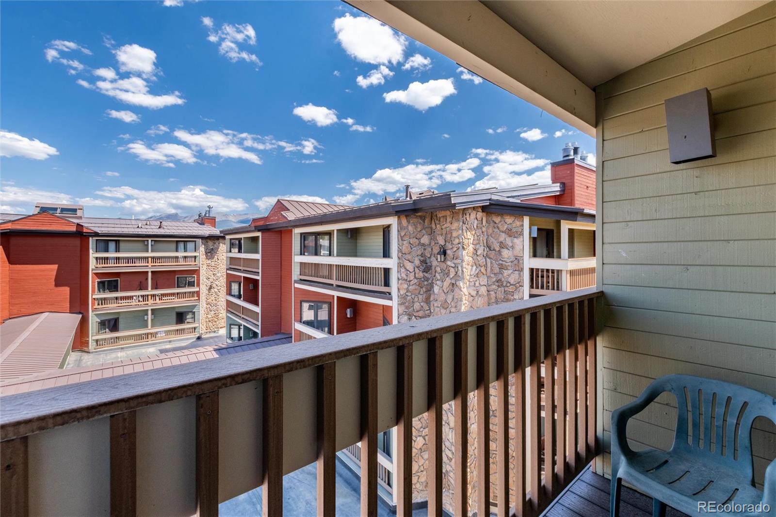 490 Kings Crossing Road, Unit 631633 Winter Park, CO 80482 - Photo 32 of 43 a view of a balcony with chairs