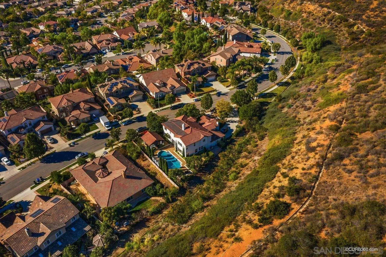 16029 Cayenne Ridge Road San Diego, CA 92127 - Photo 33 of 37 an aerial view of multiple house