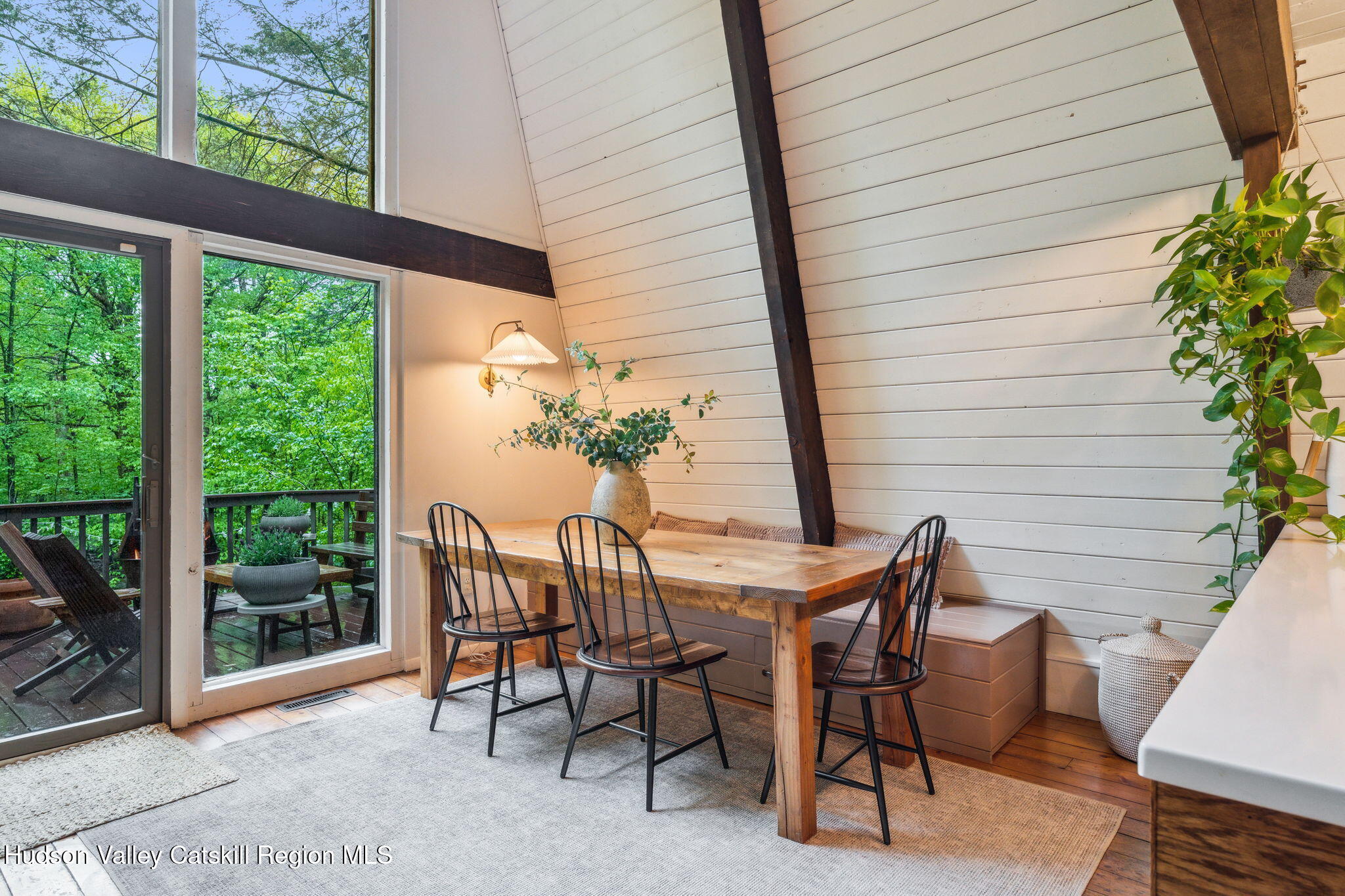 425 North Lake Road Haines Falls, NY 12436 - Photo 10 of 45 a view of a outdoor seating area with furniture