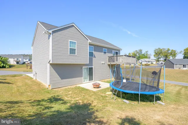 a house view with a outdoor seating space
