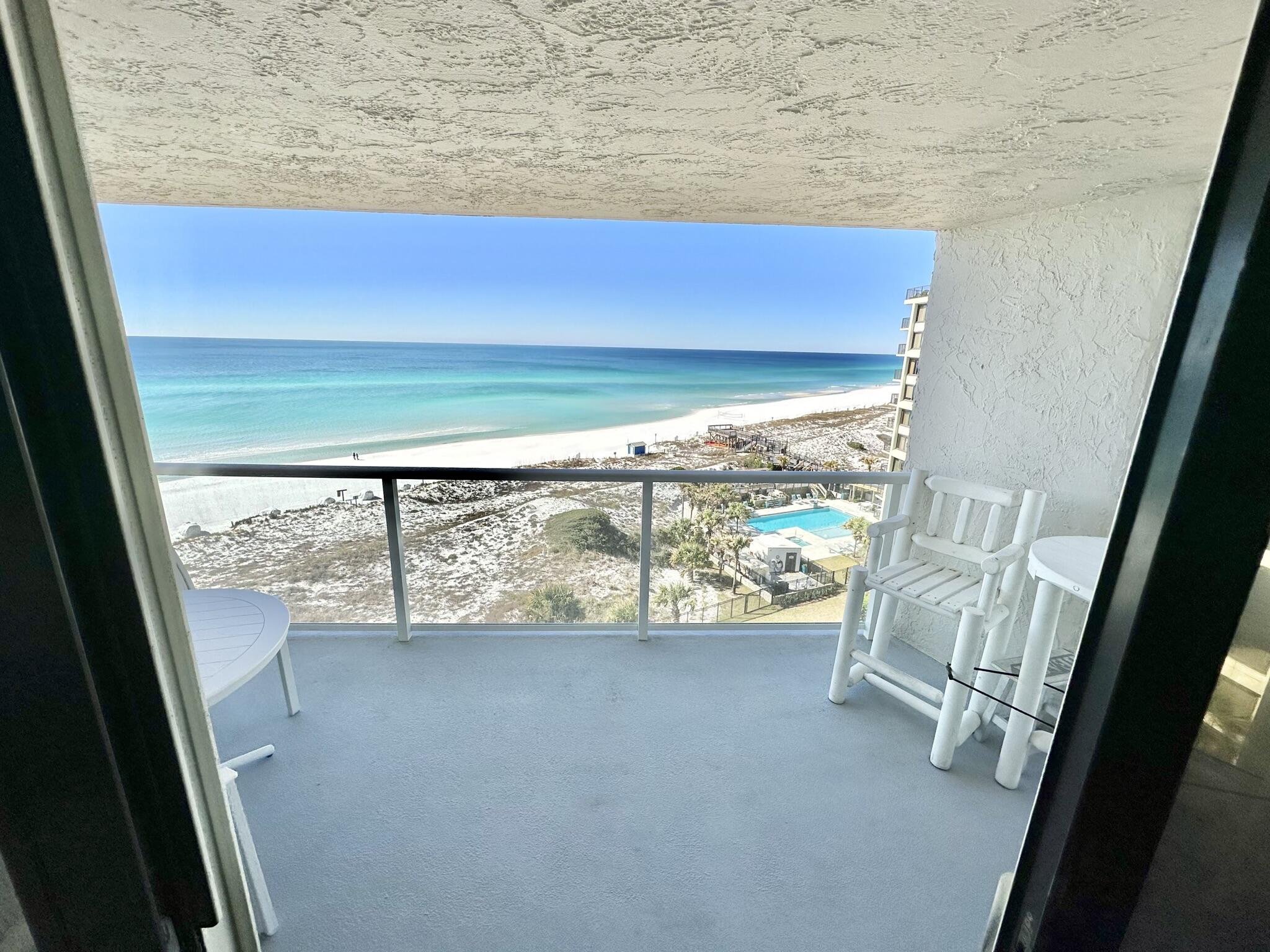4280 Beachside 2, Unit 280 Miramar Beach, FL 32550 - Photo 26 of 34 a view of balcony and ocean view