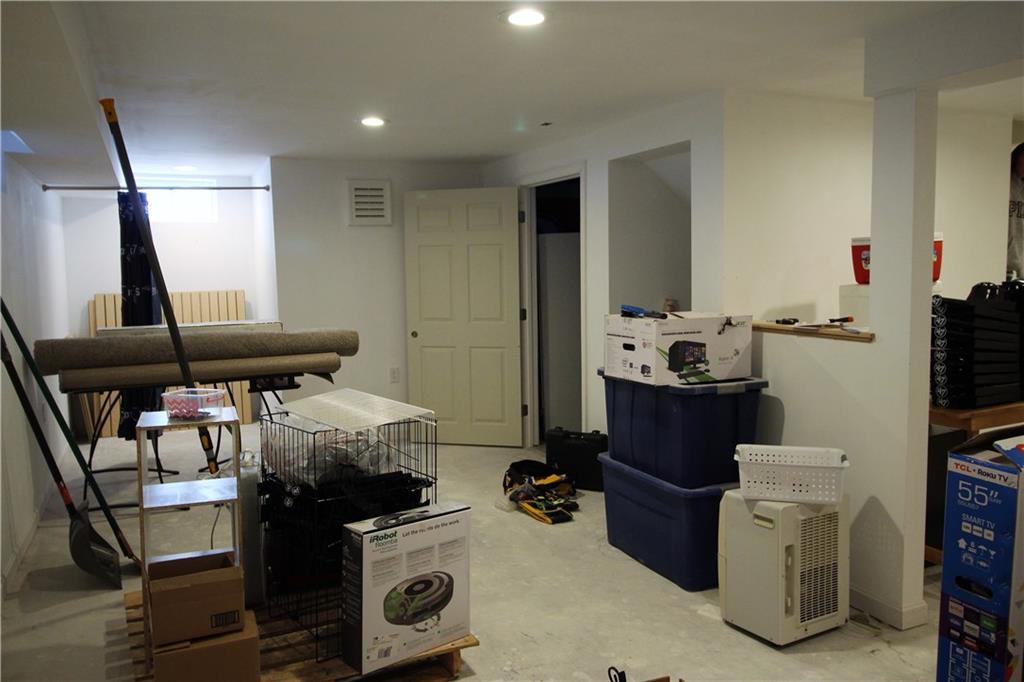 60 Peaked Mountain Road Sebago, ME 04029 - Photo 24 of 30 Basement - door leads to furnace...