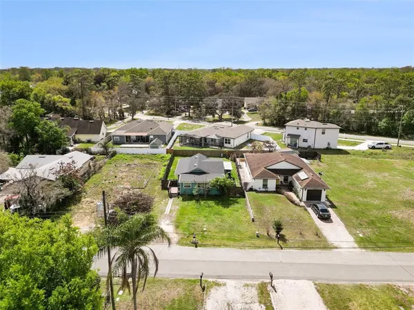 a view of a swimming pool with an ocean view