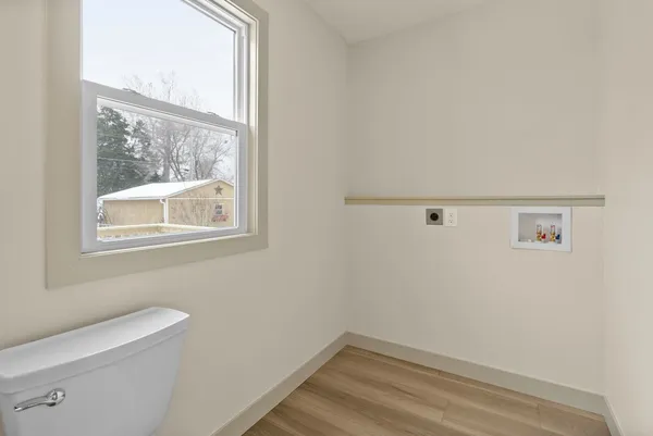 a small space with a window