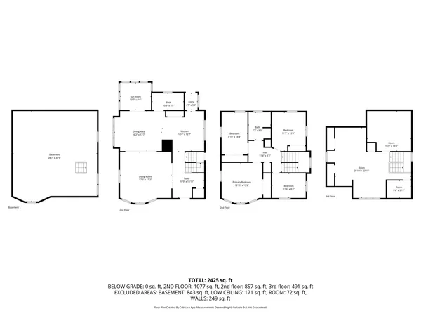 a picture of a floor plan