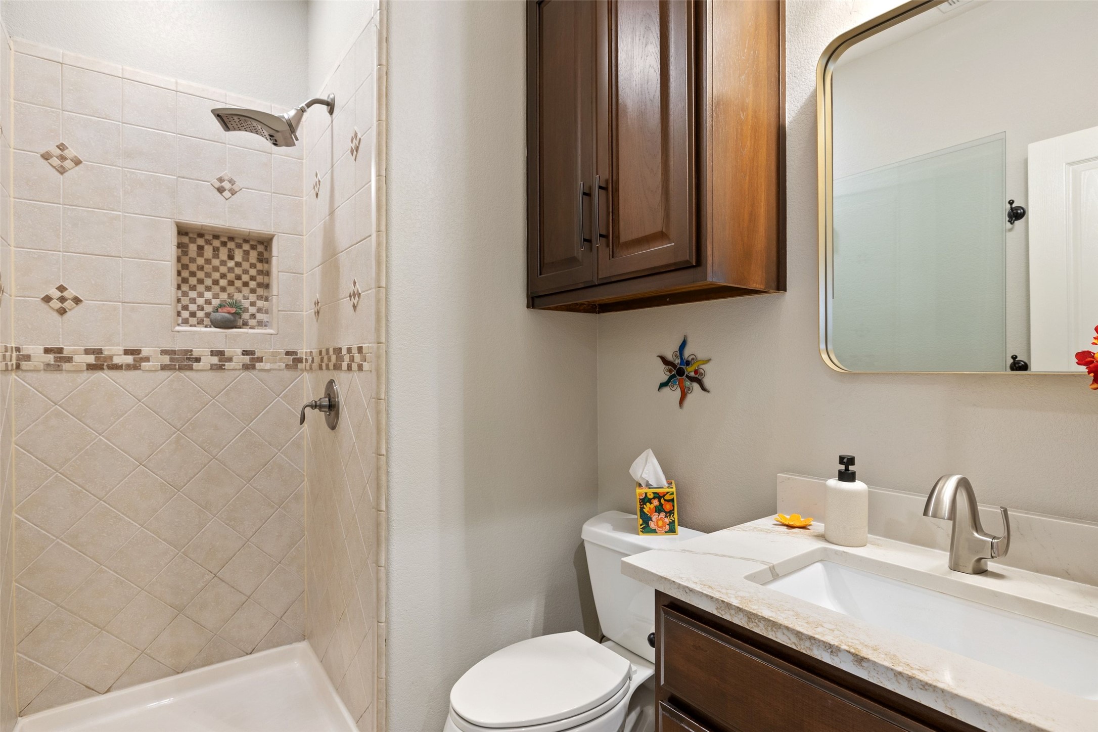 15208 Nightingale Lane Austin, TX 78734 - Photo 26 of 40 Full bath featuring vanity and a shower stall