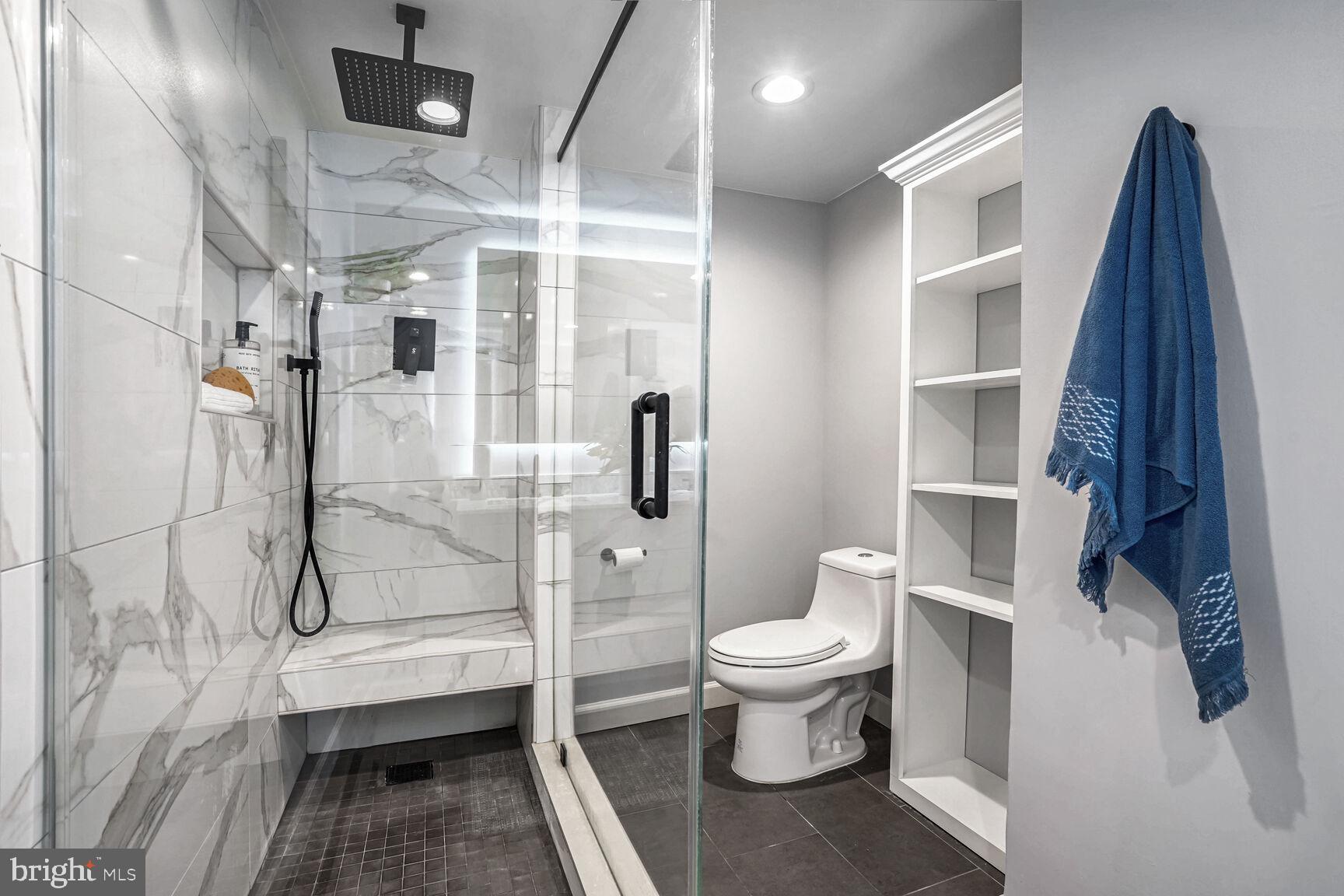 1880 Columbia Road Northwest, Unit 604 Washington, DC 20009 - Photo 21 of 26 Walk-in Shower