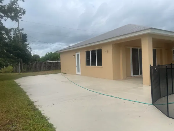 a view of front door