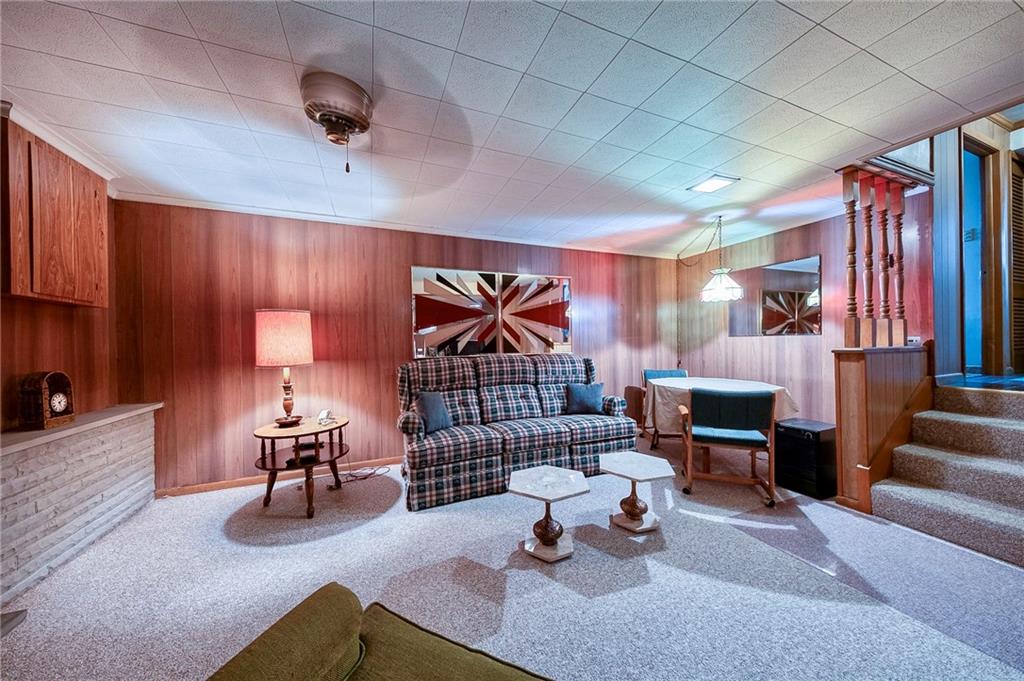 36 Roxbury Road Pittsburgh, PA 15221 - Photo 21 of 24 Enjoy entertaining in this lower level family room.