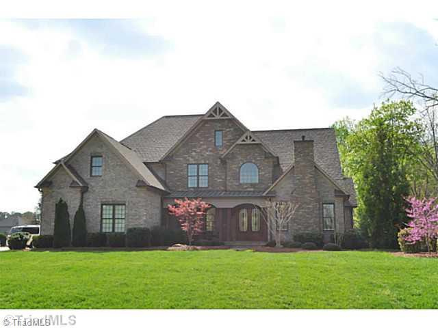 7045 Denison Road Summerfield, NC 27358 - Photo 16 of 16 Exterior Front. Handsome stone & brick home offers a fabulous floor plan that has a room for everyone in your life.