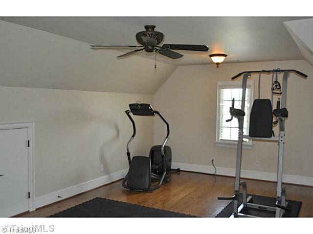 7045 Denison Road Summerfield, NC 27358 - Photo 12 of 16 Exercise. On the third floor above the home office, you ll find this big exercise room with a full bath. Conditioned storage is reached from this area.