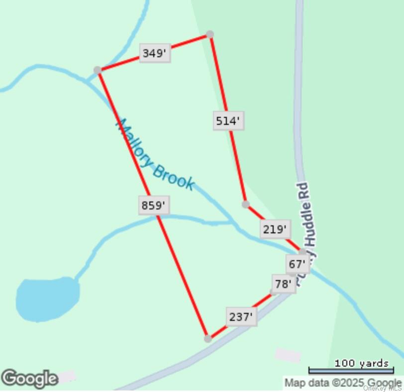 0 Puckyhuddle Road Bethel, NY 12720 - Photo 9 of 10 Map / location of property area