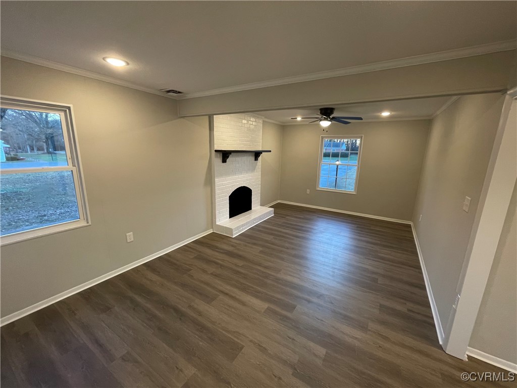 7617 Strath Road Henrico, VA 23231 - Photo 11 of 25 a view of empty room with wooden floor and fan