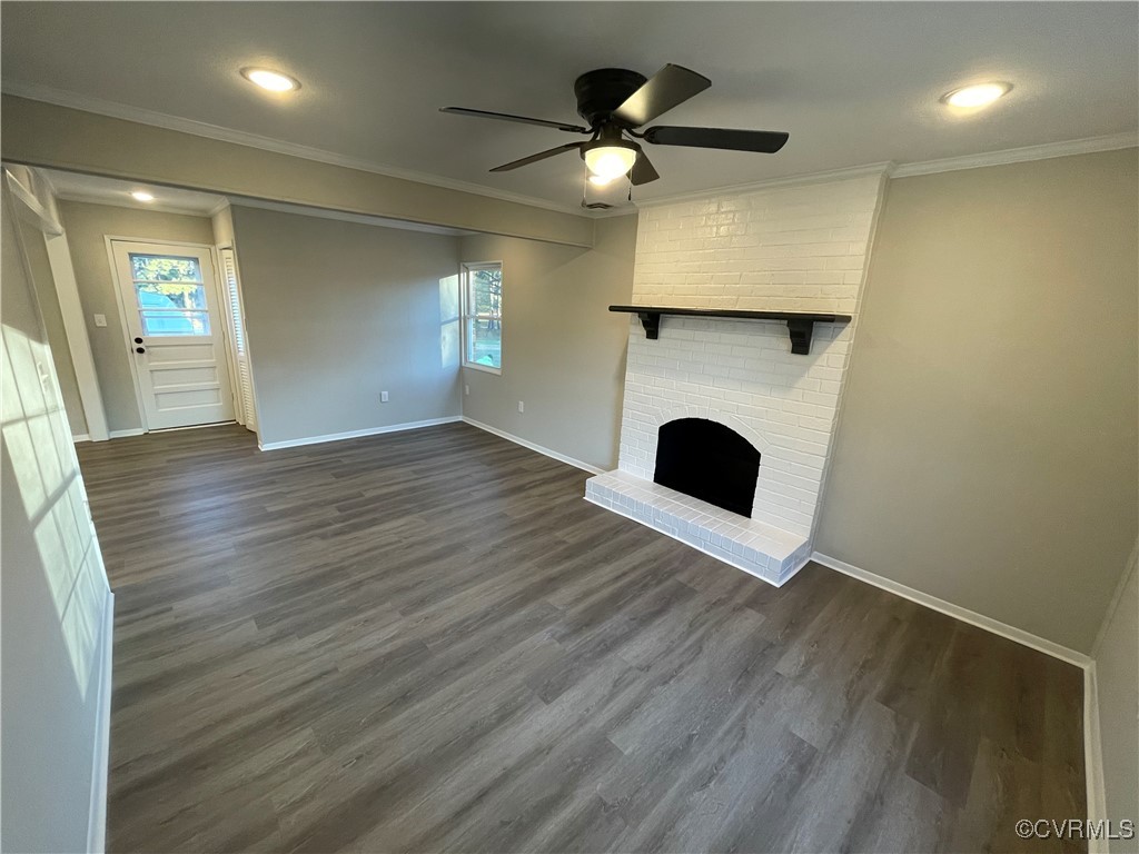 7617 Strath Road Henrico, VA 23231 - Photo 10 of 25 an empty room with wooden floor and windows