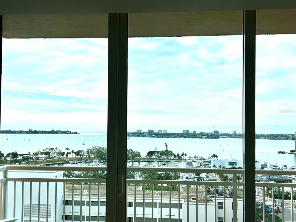 1350 Main Street, Unit 1210 Sarasota, FL 34236 - Photo 32 of 53 a view of city from a balcony